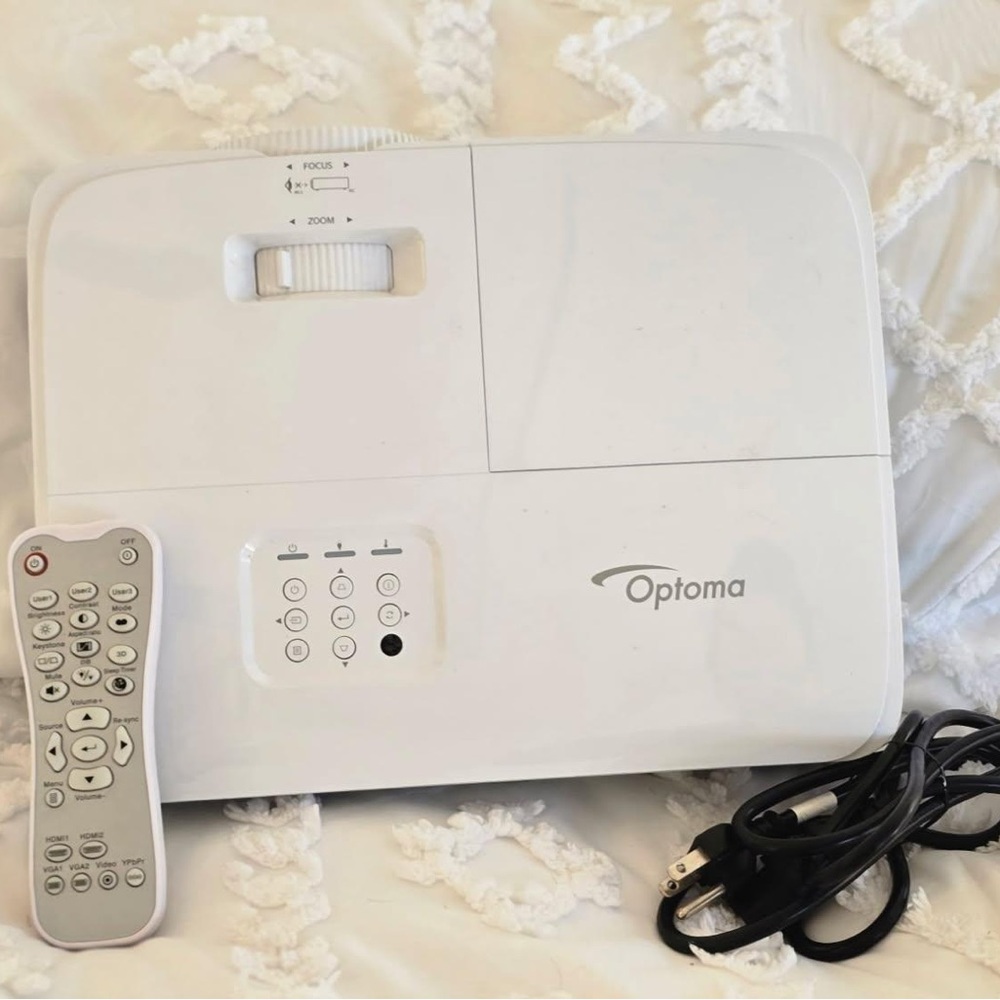 White Video Projector